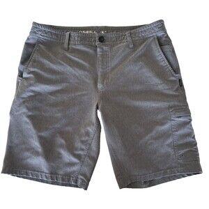 O'Neill Men's Reverse Heather 21" Board Shorts Size 36 5 Pocket EUC
